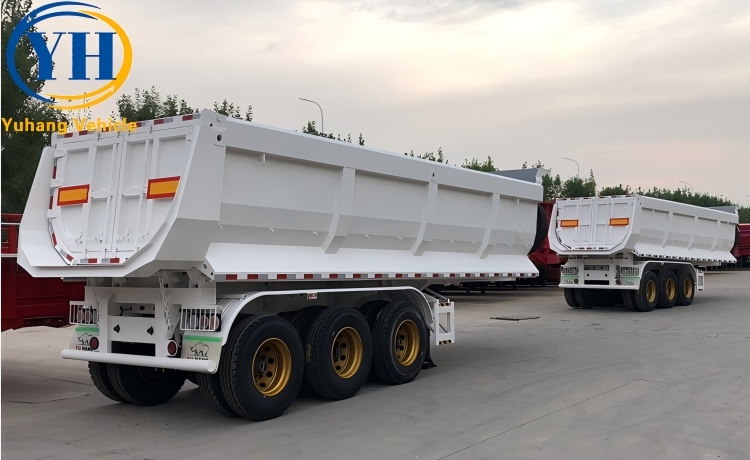 50 Ton U Shape Tipper Trailer-YUHANG VEHICLE 50 Ton U Shape Tipper Trailer-YUHANG VEHICLE