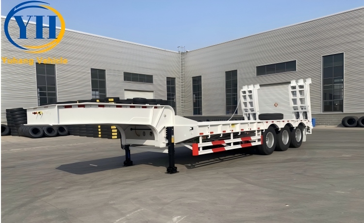 50 Tonne Lowbed Equipment Trailer-YUHANG VEHICLE 50 Tonne Lowbed Equipment Trailer-YUHANG VEHICLE