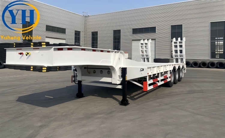50 Tonne Lowbed Equipment Trailer-YUHANG VEHICLE 50 Tonne Lowbed Equipment Trailer-YUHANG VEHICLE