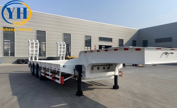 50 Tonne Lowbed Equipment Trailer-YUHANG VEHICLE 50 Tonne Lowbed Equipment Trailer-YUHANG VEHICLE