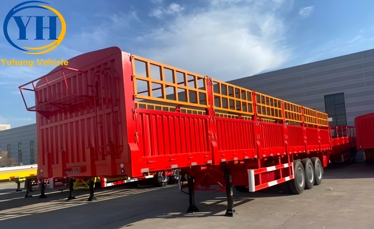 60 Ton Fence Trailer-YUHANG VEHICLE 60 Ton Fence Trailer-YUHANG VEHICLE