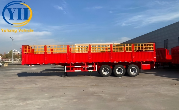 60 Ton Fence Trailer-YUHANG VEHICLE 60 Ton Fence Trailer-YUHANG VEHICLE