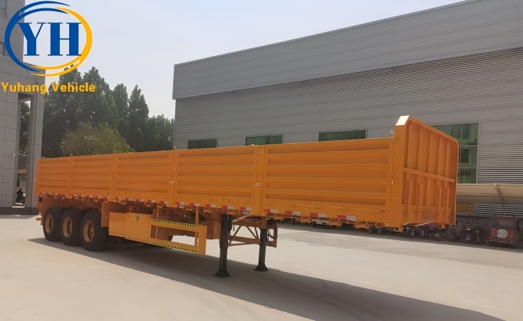 60 Ton Sidewall Truck Trailer-YUHANG VEHICLE 60 Ton Sidewall Truck Trailer-YUHANG VEHICLE