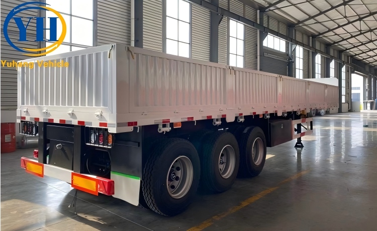 60T Dropside Trailer-YUHANG VEHICLE 60T Dropside Trailer-YUHANG VEHICLE