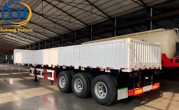 60T Dropside Trailer-YUHANG VEHICLE 60T Dropside Trailer-YUHANG VEHICLE