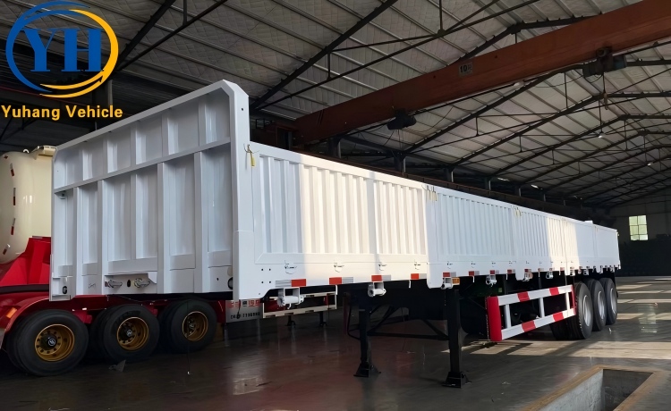 60T Dropside Trailer-YUHANG VEHICLE 60T Dropside Trailer-YUHANG VEHICLE