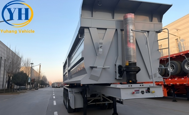 80 Ton Semi Tipper Trailer-YUHANG VEHICLE 80 Ton Semi Tipper Trailer-YUHANG VEHICLE