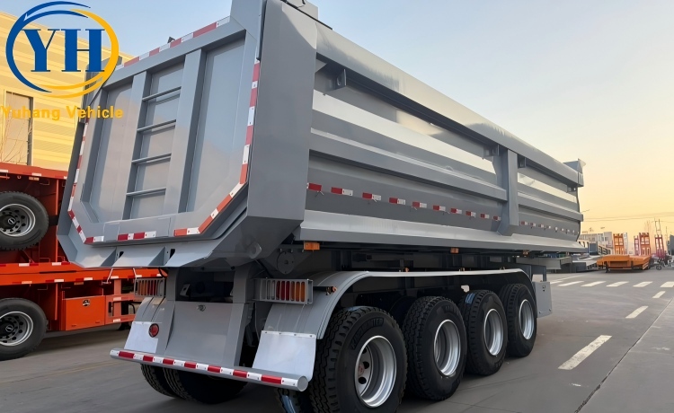 80 Ton Semi Tipper Trailer-YUHANG VEHICLE 80 Ton Semi Tipper Trailer-YUHANG VEHICLE