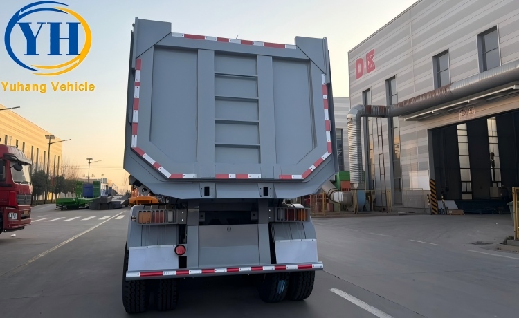 80 Ton Semi Tipper Trailer-YUHANG VEHICLE 80 Ton Semi Tipper Trailer-YUHANG VEHICLE