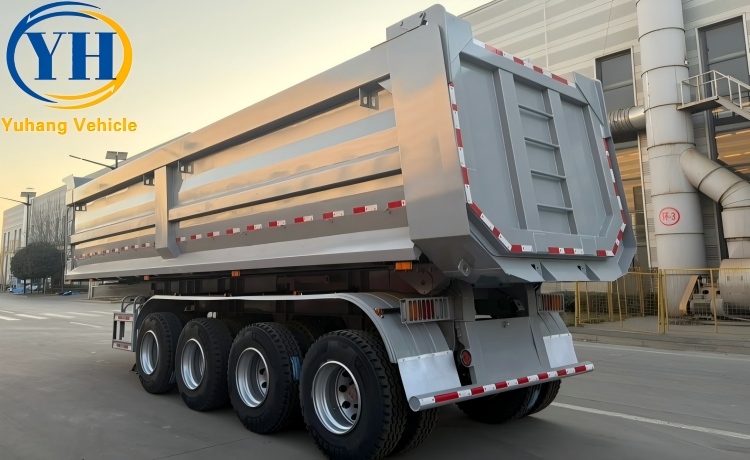 80 Ton Semi Tipper Trailer-YUHANG VEHICLE 80 Ton Semi Tipper Trailer-YUHANG VEHICLE