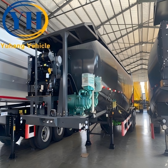 China 55 Ton Cement Semi Trailer China 55 Ton Cement Semi Trailer