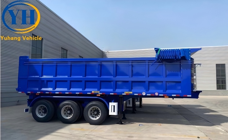 China New Tipper Semi Trailer-YUHANG VEHICLE China New Tipper Semi Trailer-YUHANG VEHICLE
