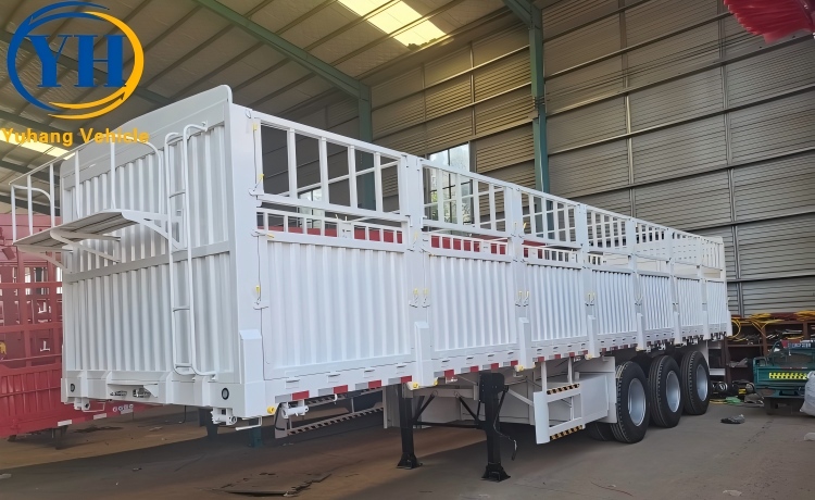 Fence Semi Trailer for Sale-YUHANG VEHICLE Fence Semi Trailer for Sale-YUHANG VEHICLE