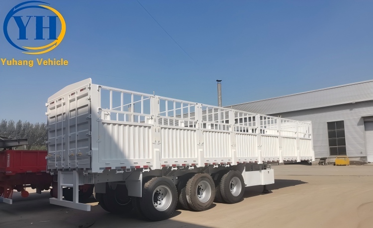 Fence Semi Trailer for Sale-YUHANG VEHICLE Fence Semi Trailer for Sale-YUHANG VEHICLE