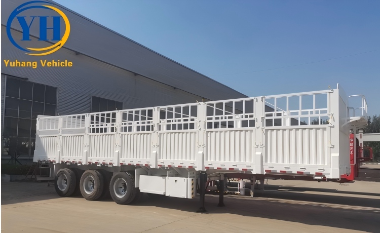 Fence Semi Trailer for Sale-YUHANG VEHICLE Fence Semi Trailer for Sale-YUHANG VEHICLE