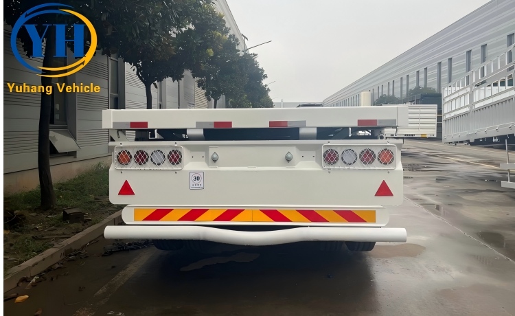 Flatbed Semi Trailer Price-YUHANG VEHICLE Flatbed Semi Trailer Price-YUHANG VEHICLE