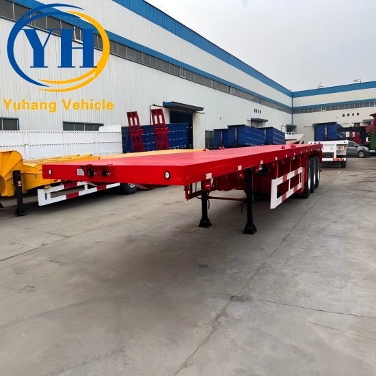 Tri Axle Flat Deck Trailer for Sale Tri Axle Flat Deck Trailer for Sale