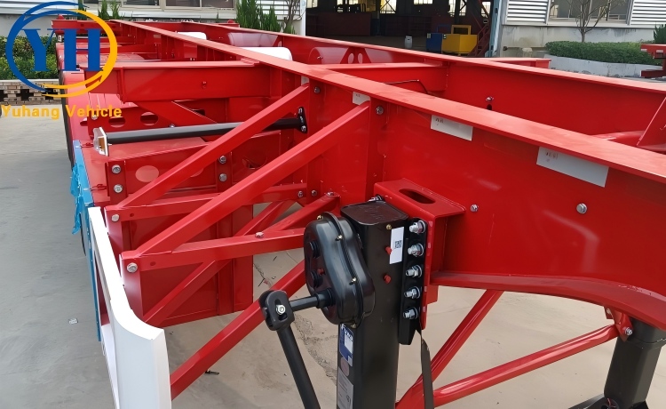 Tri Axle Skeletal Trailer-YUHANG VEHICLE Tri Axle Skeletal Trailer-YUHANG VEHICLE