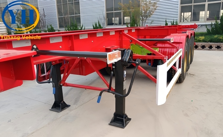 Tri Axle Skeletal Trailer-YUHANG VEHICLE Tri Axle Skeletal Trailer-YUHANG VEHICLE