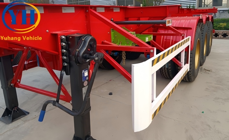 Tri Axle Skeletal Trailer-YUHANG VEHICLE Tri Axle Skeletal Trailer-YUHANG VEHICLE