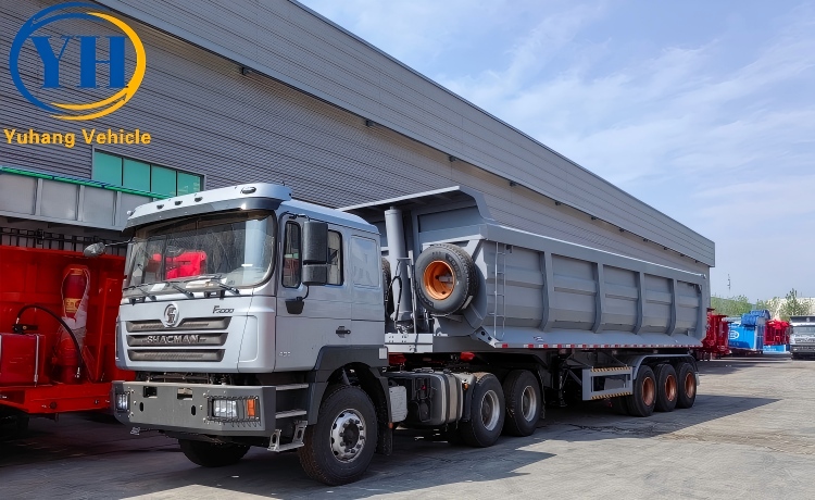 Triaxle Dumper Semi Trailer-YUHANG VEHICLE Triaxle Dumper Semi Trailer-YUHANG VEHICLE