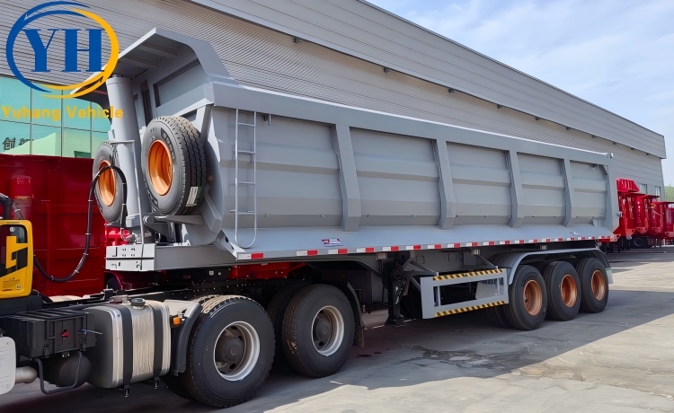 Triaxle Dumper Semi Trailer-YUHANG VEHICLE Triaxle Dumper Semi Trailer-YUHANG VEHICLE