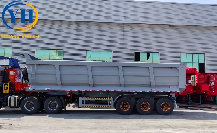 Triaxle Dumper Semi Trailer-YUHANG VEHICLE Triaxle Dumper Semi Trailer-YUHANG VEHICLE