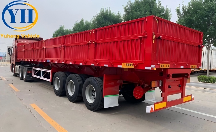Triaxle Side Wall Semi Trailer-YUHANG VEHICLE Triaxle Side Wall Semi Trailer-YUHANG VEHICLE