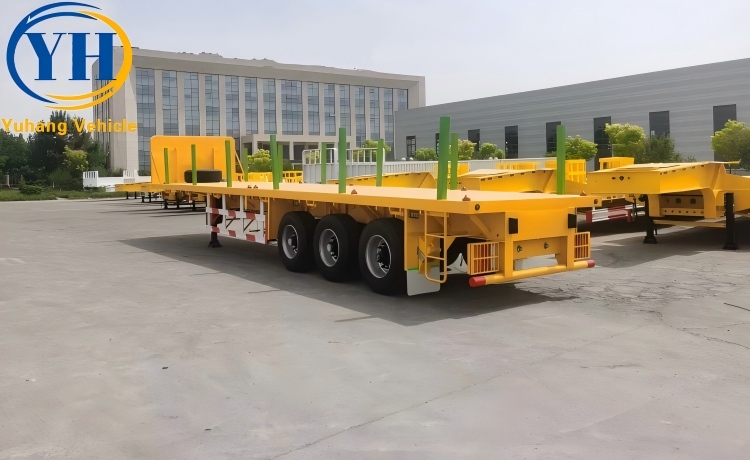 3 Axle Wood Transport Trailer-YUHANG VEHICLE 3 Axle Wood Transport Trailer-YUHANG VEHICLE