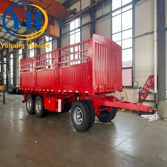 Fence Cargo Full Drawbar Trailer Fence Cargo Full Drawbar Trailer