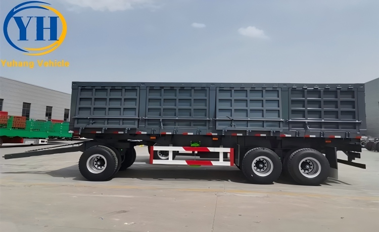 Tri Axle Dump Full Trailer-YUHANG VEHICLE Tri Axle Dump Full Trailer-YUHANG VEHICLE