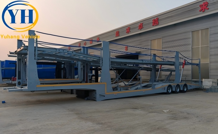 3 Axle Car Carrier for Sale-YUHANG VEHICLE 3 Axle Car Carrier for Sale-YUHANG VEHICLE