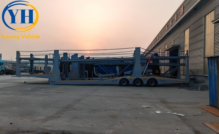 3 Axle Car Carrier for Sale-YUHANG VEHICLE 3 Axle Car Carrier for Sale-YUHANG VEHICLE