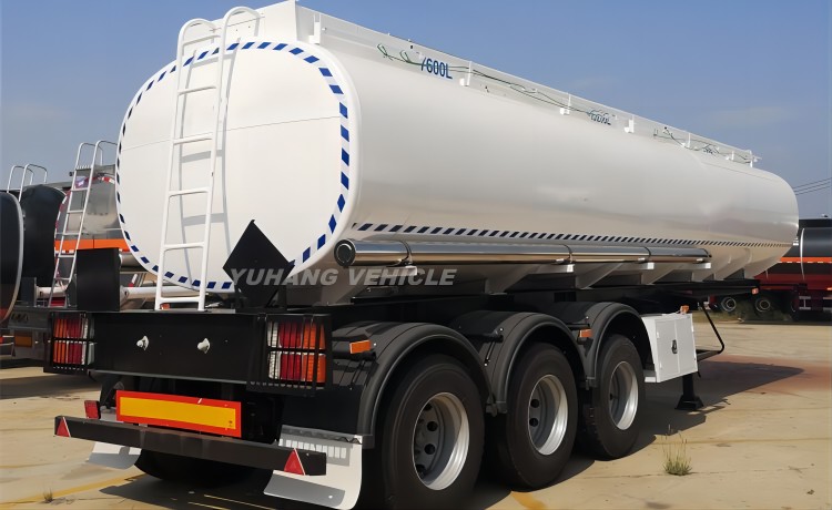 40,000 Liters Diesel Tanker Trailer will be sent to Malawi-YUHANG VEHICLE