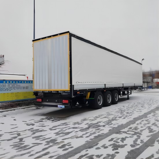 Tri Axle Curtain Trailer for Sale