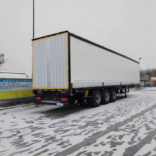 Tri Axle Curtain Trailer For Sale