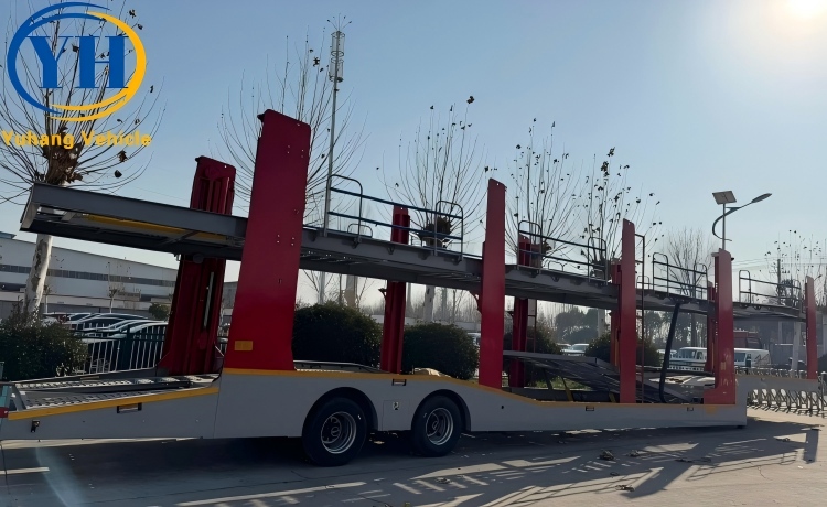 2 Axle Car Transport Trailer-YUHANG VEHICLE 2 Axle Car Transport Trailer-YUHANG VEHICLE