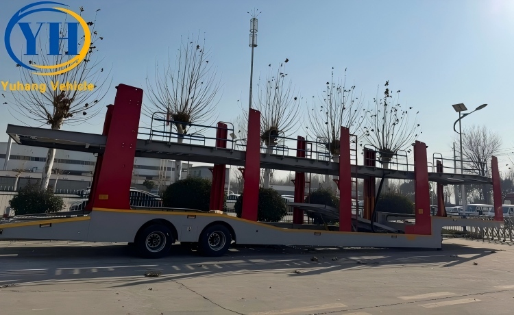 2 Axle Car Transport Trailer-YUHANG VEHICLE 2 Axle Car Transport Trailer-YUHANG VEHICLE