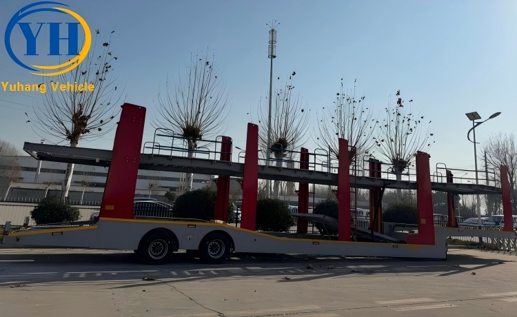 2 Axle Car Transport Trailer-YUHANG VEHICLE 2 Axle Car Transport Trailer-YUHANG VEHICLE