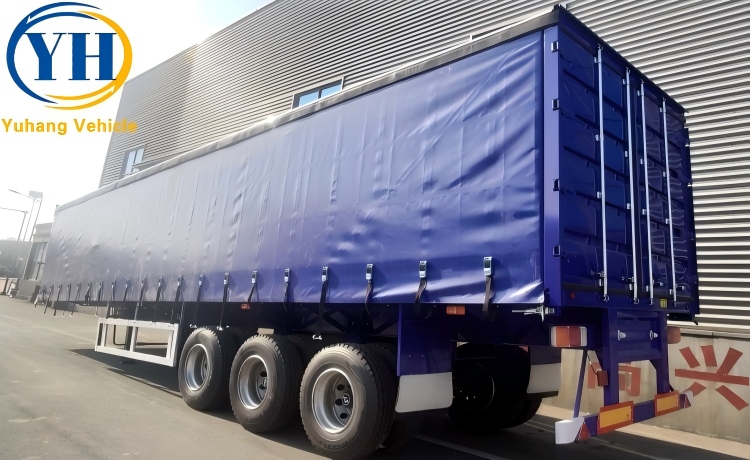 3 Axle 40Ft Curtain Trailer-YUHANG VEHICLE 3 Axle 40Ft Curtain Trailer-YUHANG VEHICLE