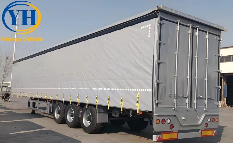 40 Ton Curtain Side Semi Trailer-YUHANG VEHICLE 40 Ton Curtain Side Semi Trailer-YUHANG VEHICLE