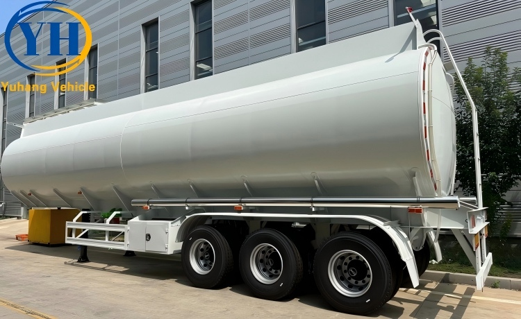 40,000 Liters Diesel Tanker Trailer will be sent to Malawi-YUHANG VEHICLE 40,000 Liters Diesel Tanker Trailer will be sent to Malawi-YUHANG VEHICLE