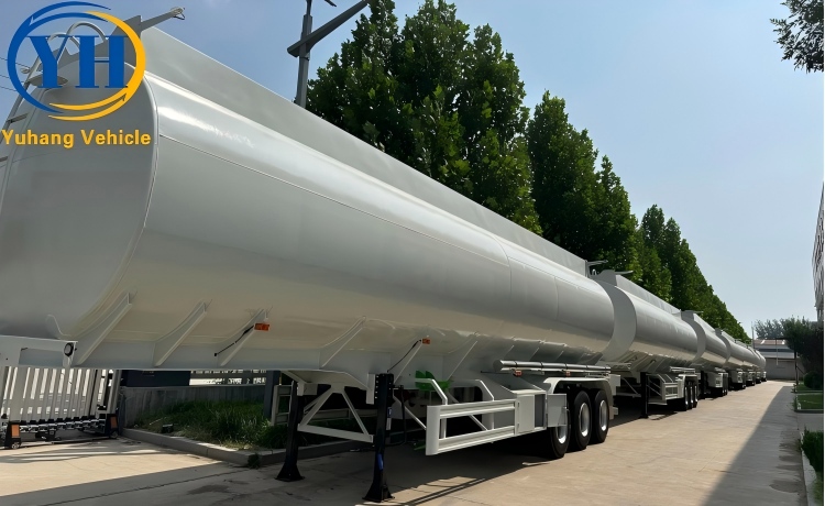 40,000 Liters Diesel Tanker Trailer will be sent to Malawi-YUHANG VEHICLE 40,000 Liters Diesel Tanker Trailer will be sent to Malawi-YUHANG VEHICLE