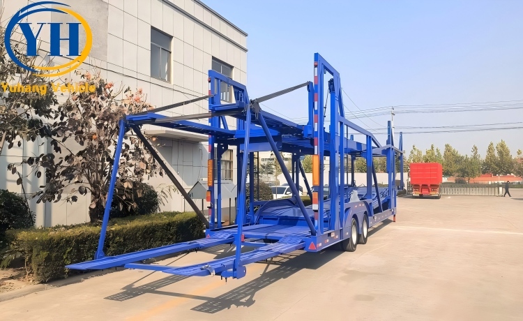 6 Car Hauler Trailer Price-YUHANG VEHICLE 6 Car Hauler Trailer Price-YUHANG VEHICLE