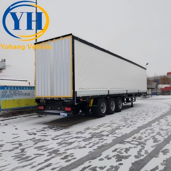 Tri Axle Curtain Trailer for Sale Tri Axle Curtain Trailer for Sale