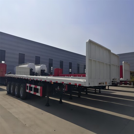 4 Axle Semi Flatbed Trailer