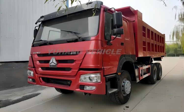 Dump Truck ZZ3257N3847A Model-YUHANG VEHICLE