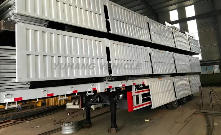 Drop Side Trailer For Sale-YUHANG VEHICLE