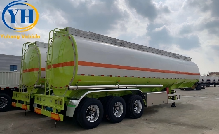 40000 Liter Oil Tanker Trailer will be export to Zimbabwe-YUHANG VEHICLE 40000 Liter Oil Tanker Trailer will be export to Zimbabwe-YUHANG VEHICLE