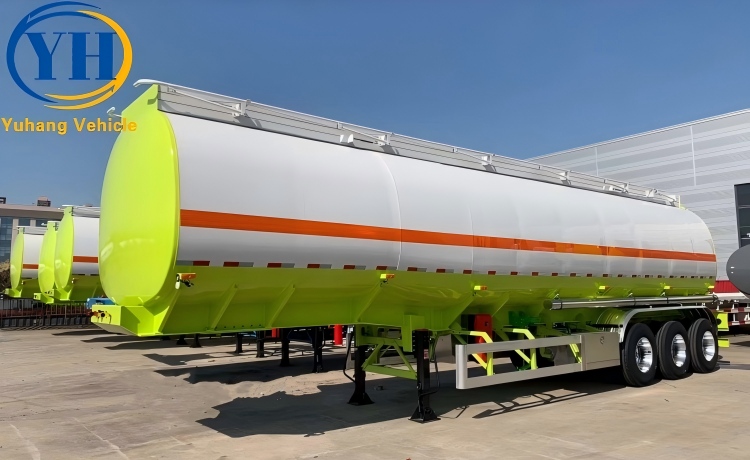 40000 Liter Oil Tanker Trailer will be export to Zimbabwe-YUHANG VEHICLE 40000 Liter Oil Tanker Trailer will be export to Zimbabwe-YUHANG VEHICLE